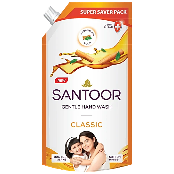 Santoor sandalwoold & tulsi Hand wash