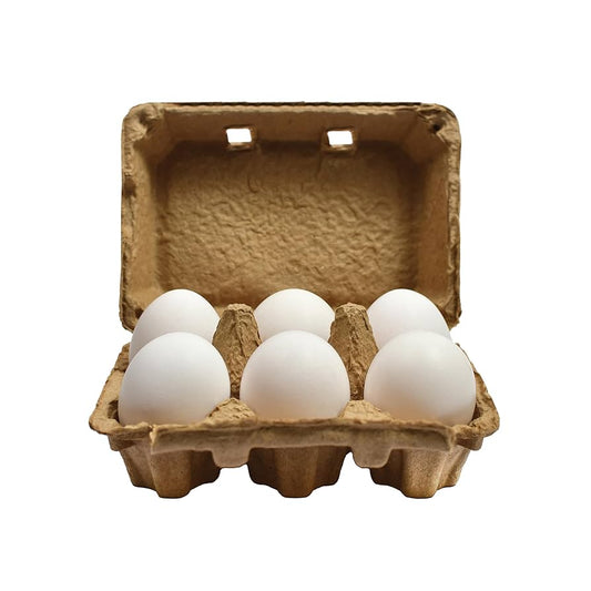 Nature Farm Fresh White Eggs (Pack of 6)