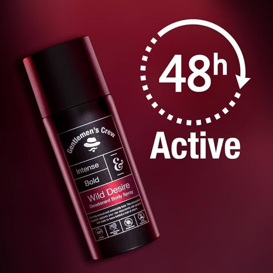 Gentlemen's Crew Wild Desire Body Spray, 150ml
