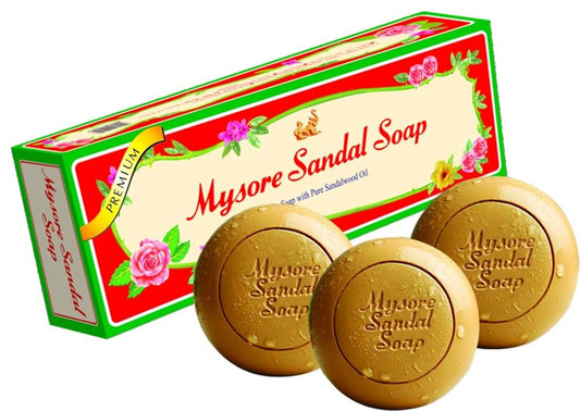 MYSORE SANDAL SOAP BOX - 450 GRAMS