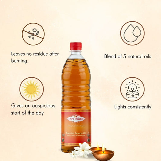 OM BHAKTI PANCHA DEEPA OIL