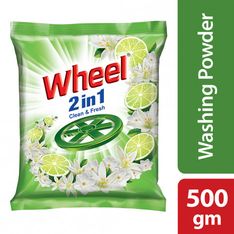 Wheel Clean & Fresh Detergent Powder, 500g