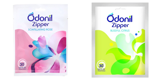 Odonil Zipper Bathroom Freshener - 10 Grams