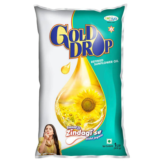 Gold Drop Sunflower Oil - 1L