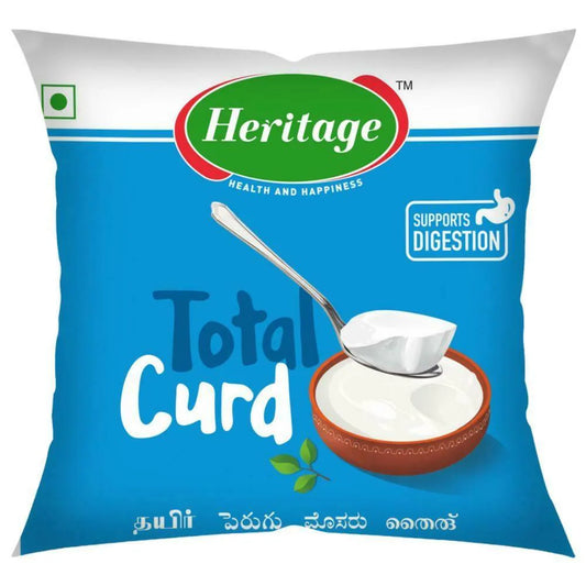 Heritage Total Curd 500 ml (Pouch)